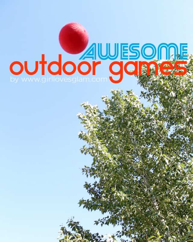 Awesome Outdoor Games for the summer on www.girllovesglam.com