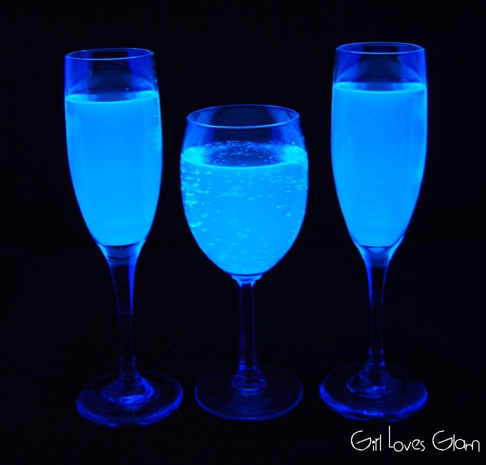 Black Light Lemonade Non-Alcoholic Halloween Drink