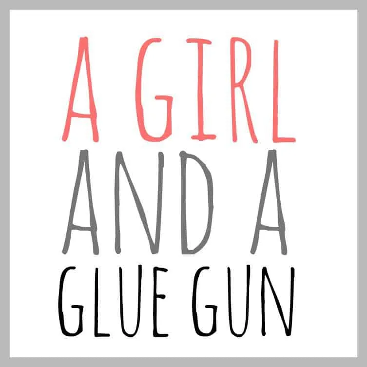 A Girl and A Glue Gun blog