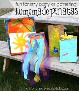 DIY Homemade pinatas made by Capital B part of the Summer Fun Series on www.girllovesglam.com #diy #tutorial