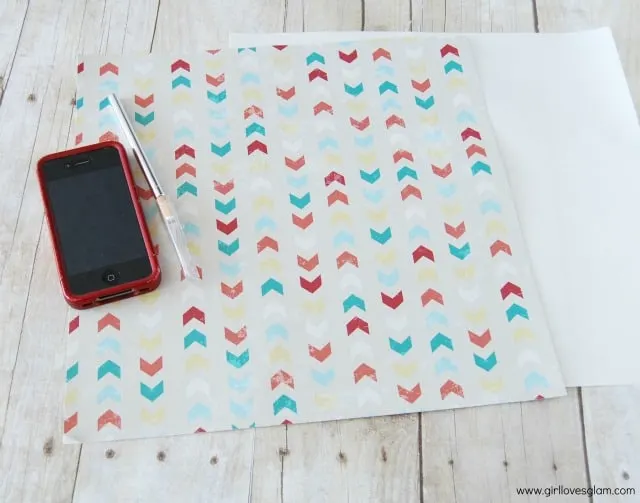 how to make a DIY pattern phone case