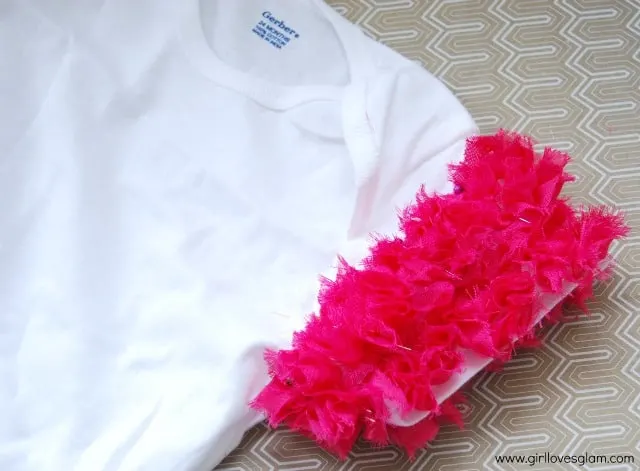 DIY Ruffle Sleeve Shirt