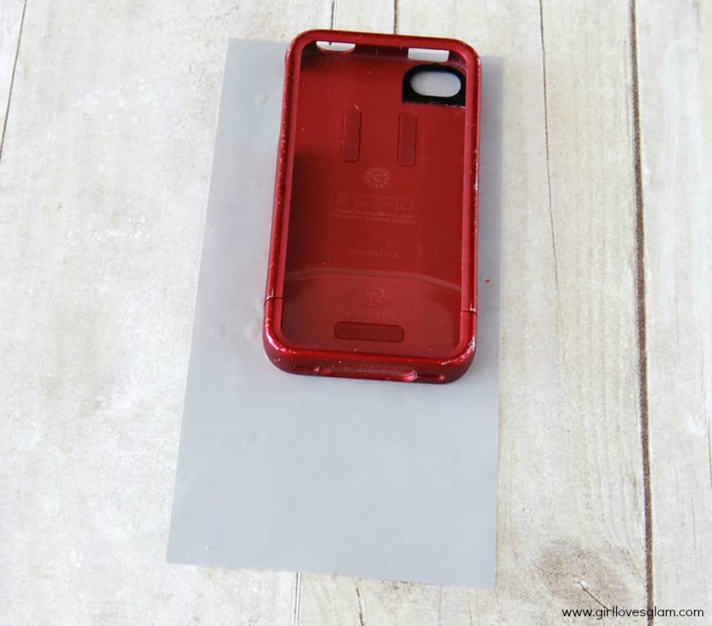 Make your own vinyl phone cover