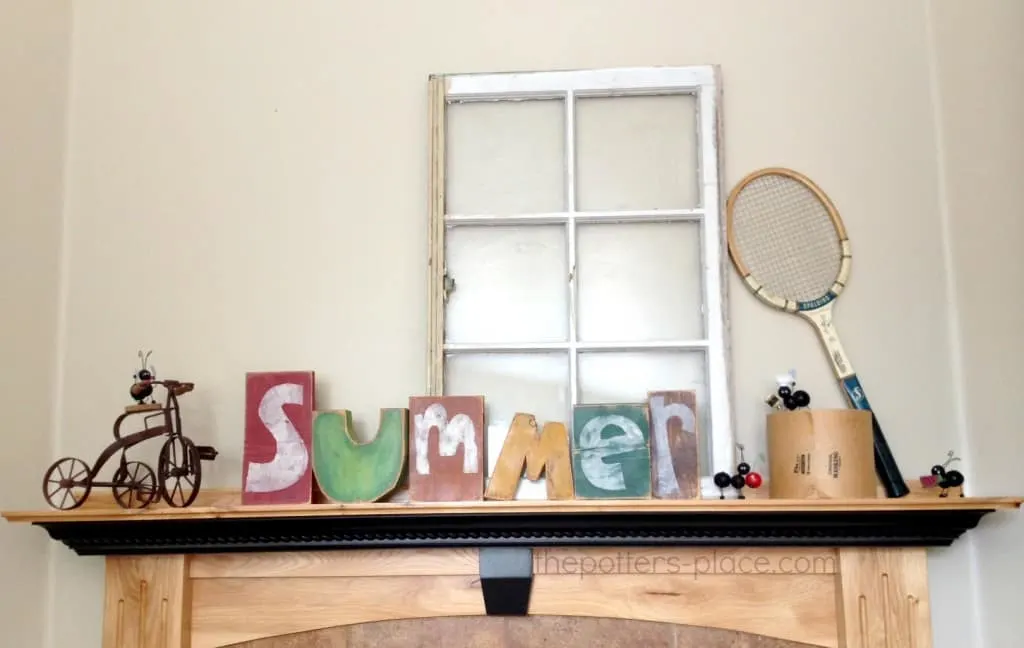 summer mantel