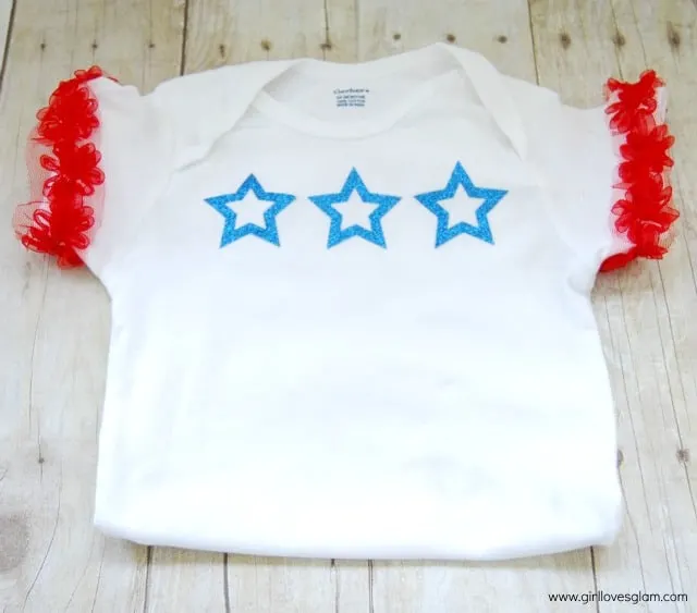 DIY 4th of July Onesie