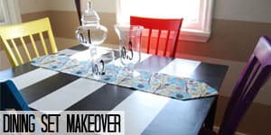 Dining Set Makeover