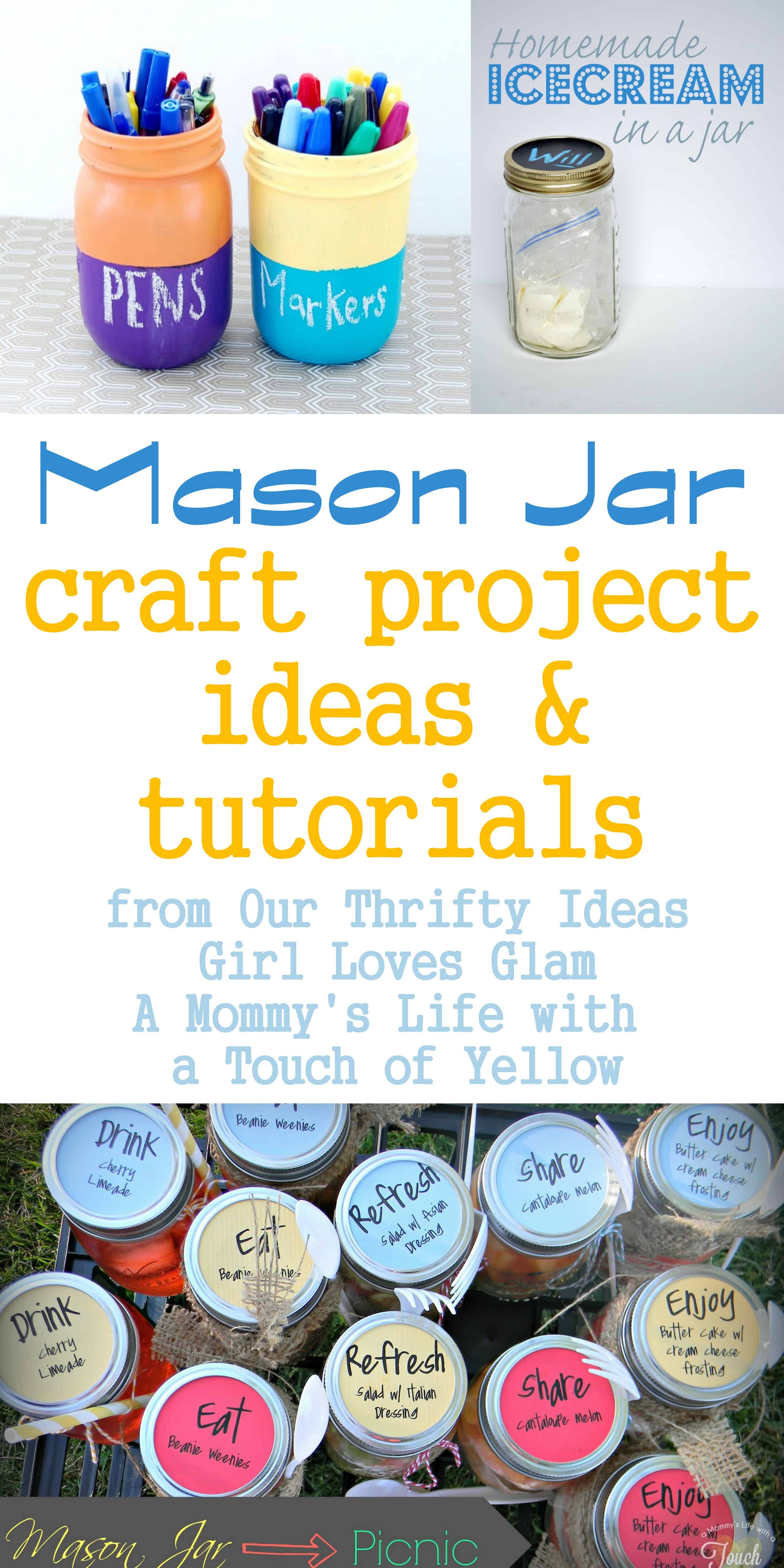 Mason Jar DIY Projects We Love