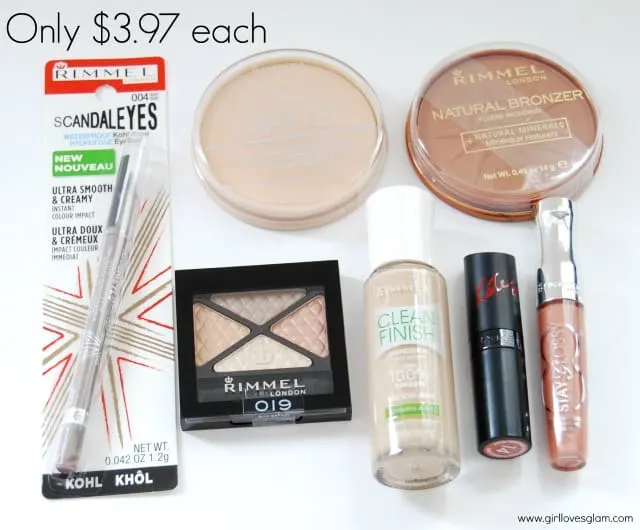 Affordable makeup from Rimmel at Walmart
