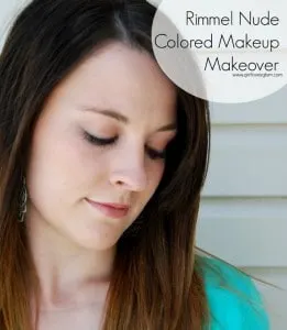 Rimmel Nude Colored Makeup "make under" for the summer