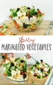 Spicy Marinated Vegetables Recipe