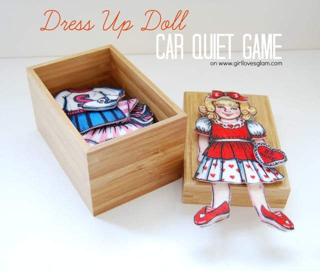Dress Up Doll Car Quiet Game