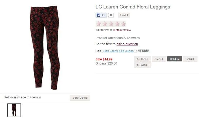 Floral Leggings