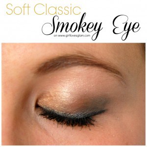 Soft Classic Smokey Eye Makeup Tutorial on www.girllovesglam.com #makeup #tutorial #eyeshadow