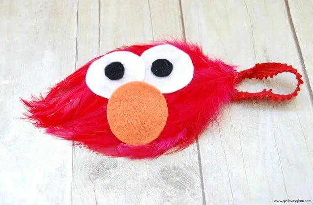 Elmo Headband Tutorial