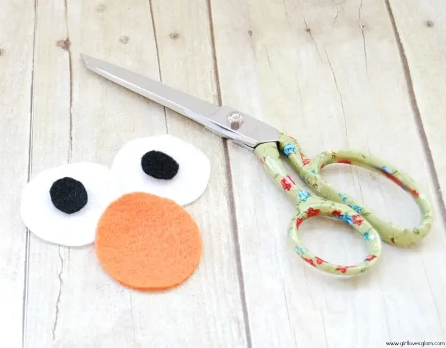 How to make an Elmo headband