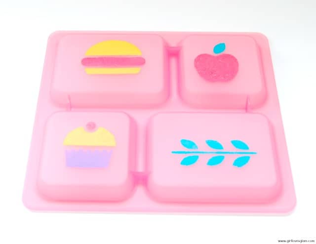 Stenciled Food Group Tray