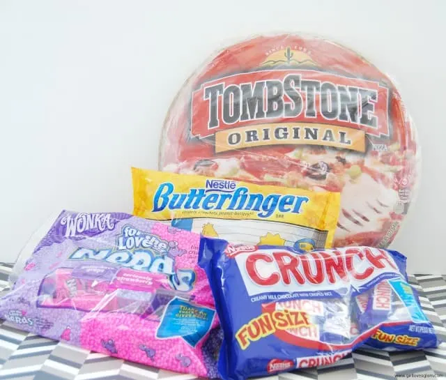 Tombstone Pizza and Halloween Candy #shop