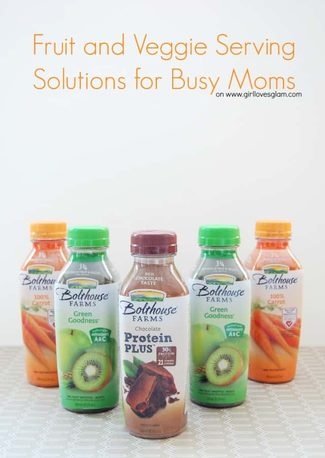 Fruit and Veggie Serving Solutions for Busy Moms