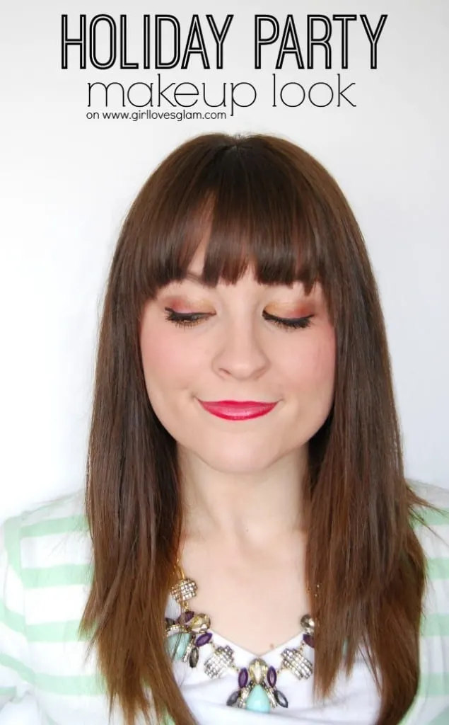 Holiday Party Makeup Look on www.girllovesglam.com #makeup #beauty #tutorial