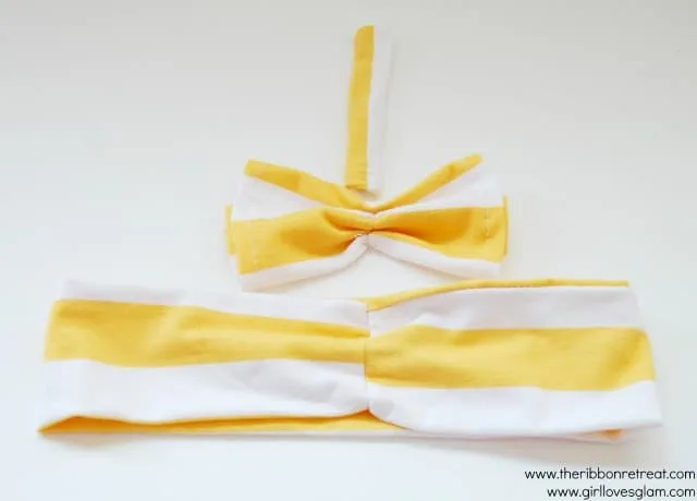 How to make a bow headband