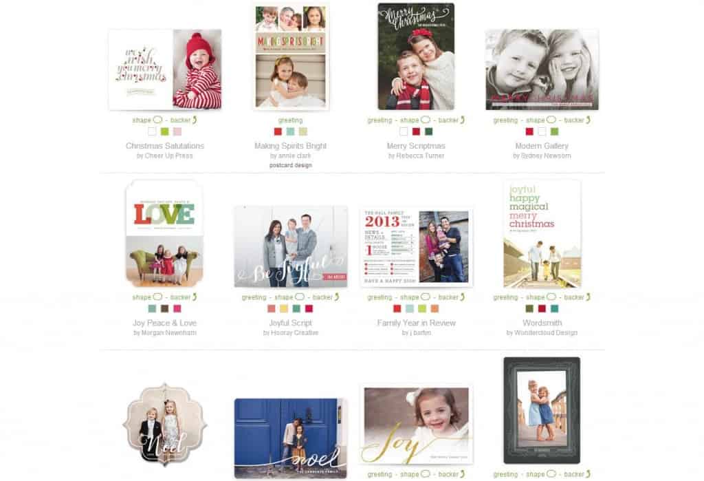 Minted Holiday Cards