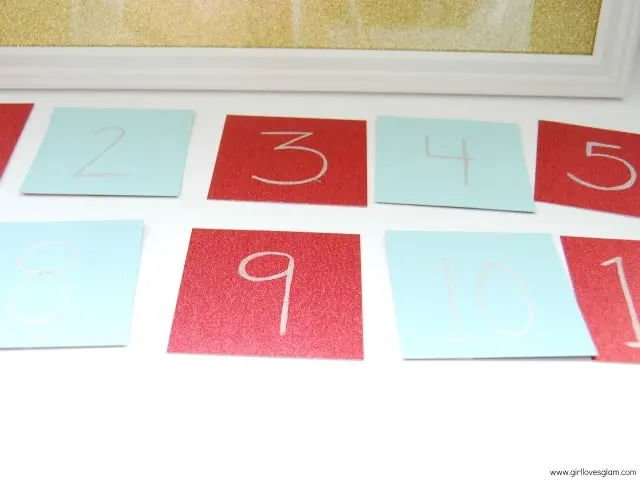 Christmas Advent Calendar Craft