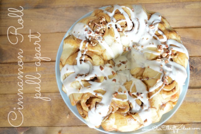 Cinnamon Roll Pull Apart Recipe