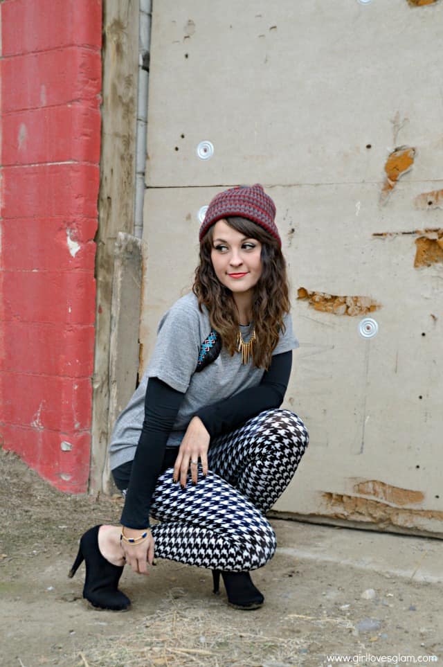 Printed on sale leggings fashion