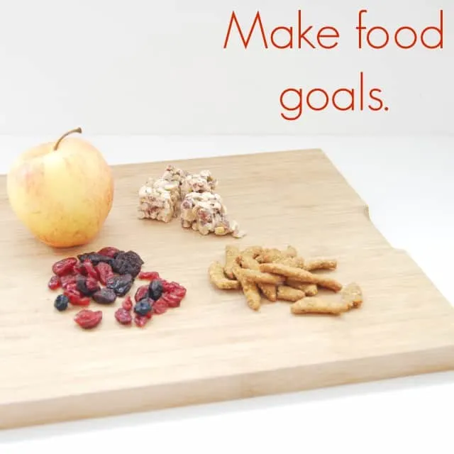 Make food goals #shop