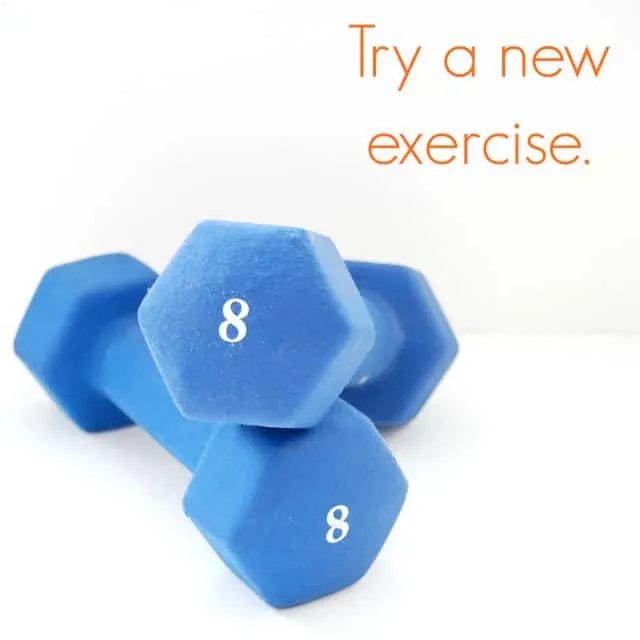 Try a new exercise #shop