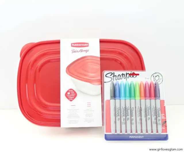 Rubbermaid Take Alongs and Sharpie Markers