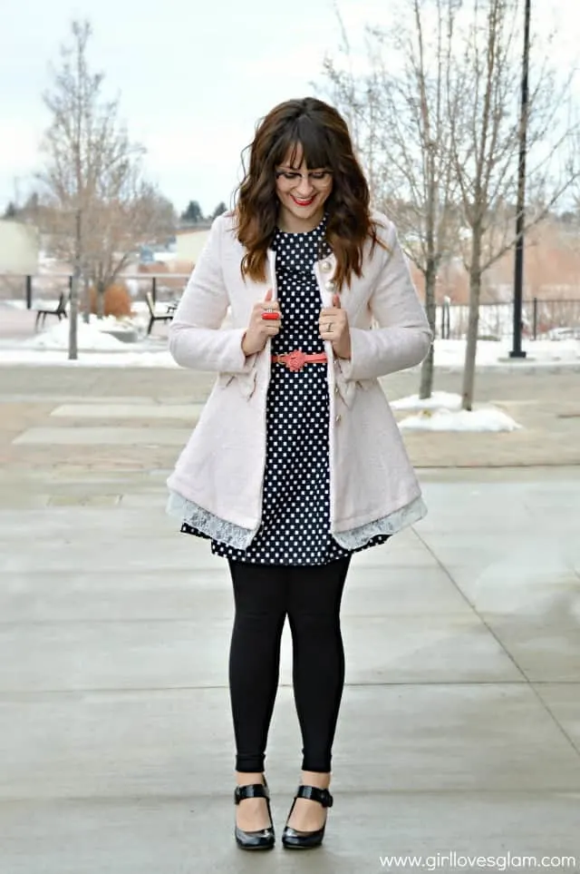 Vintage Inspired Flirty Winter Look Girl Loves Glam