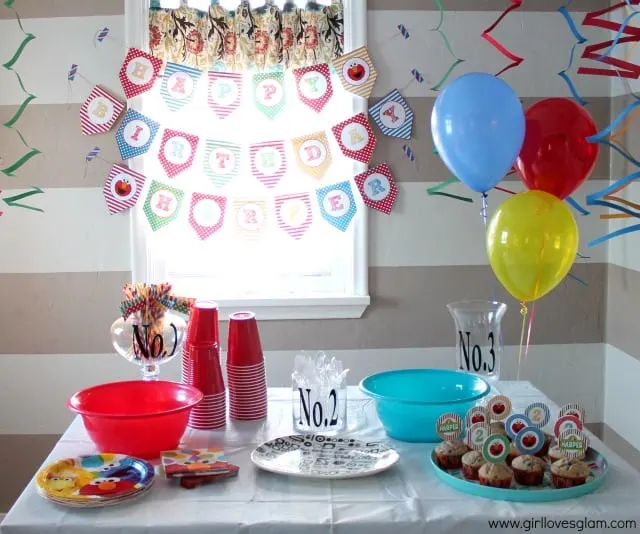 Sesame Street Birthday Party