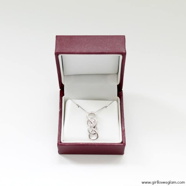Helzberg on sale infinity necklace