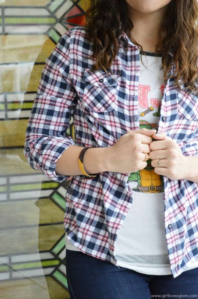 Flannel Shirt Casual Look