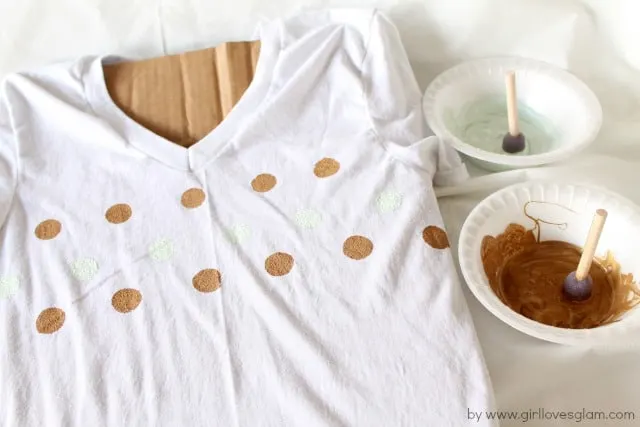How to Make a polka dot shirt