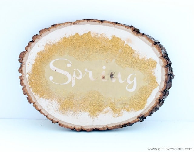 Spring Wooden Sign Tutorial