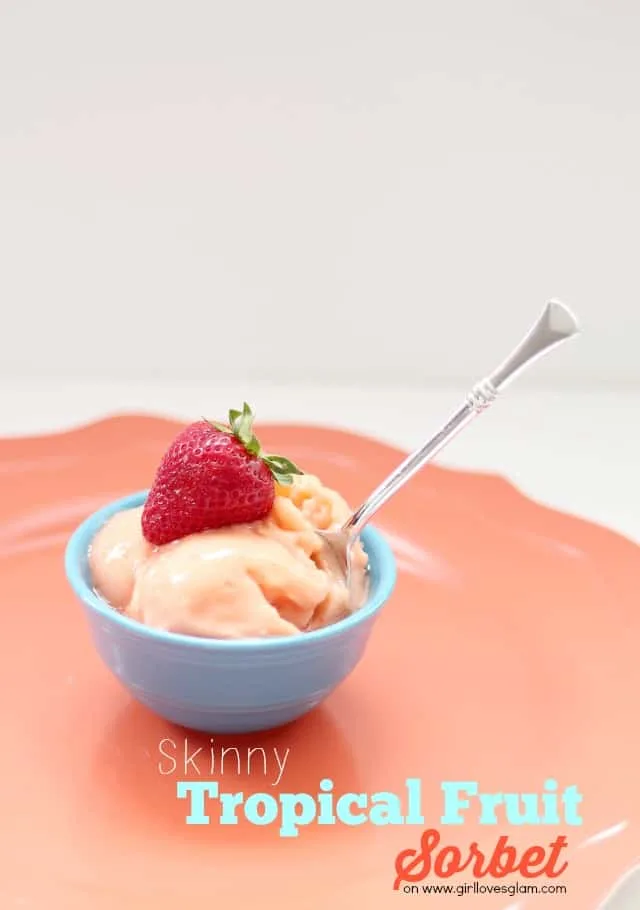 Skinny Tropical Fruit Sorbet Recipe