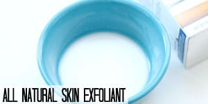All Natural Skin Exfoliant