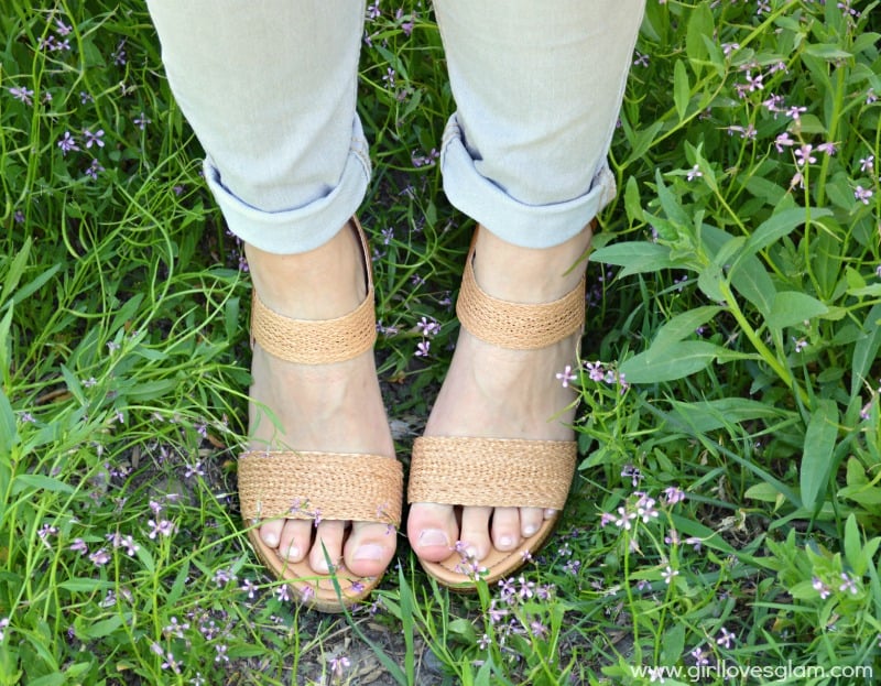 Natural Wedge Sandals