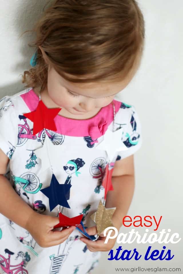 Easy Patriotic Star Leis