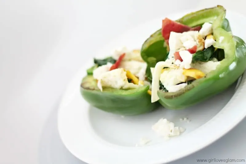 Healthy Stuffed Pepper Recipe on www.girllovesglam.com