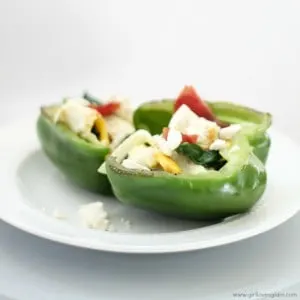 Healthy Stuffed Peppers for Breakfast on www.girllovesglam.com