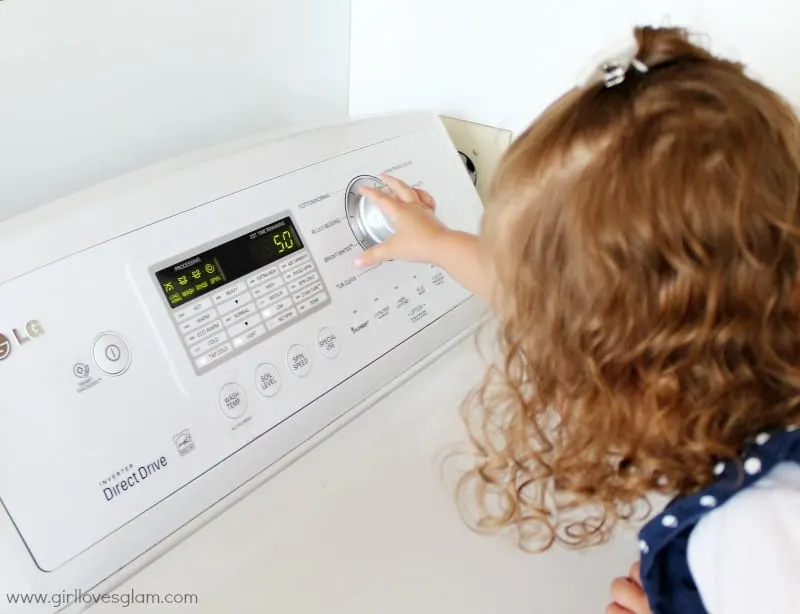 Toddler Laundry Chores