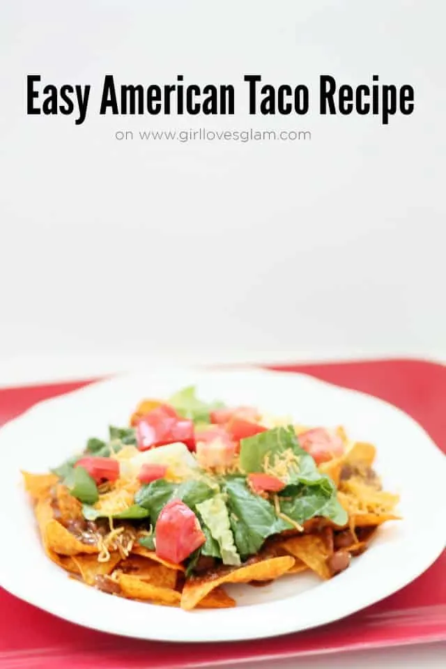 Easy American Taco Recipe on www.girllovesglam.com