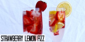 Strawberry Lemon Fizz