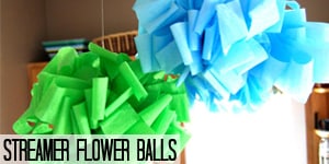 Streamer Flower Balls