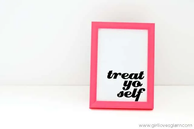 Treat Yo Self Birthday Free Printable & $5 Gift Ideas!