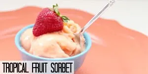 Tropical Fruit Sorbet