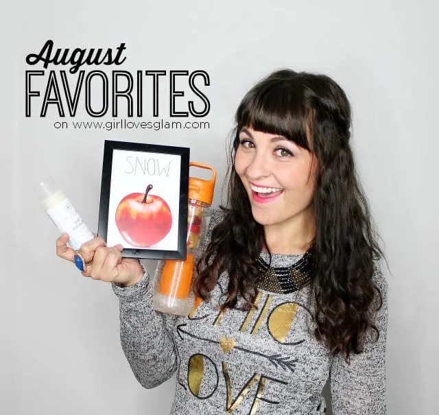 August Favorites revealed from www.girllovesglam.com